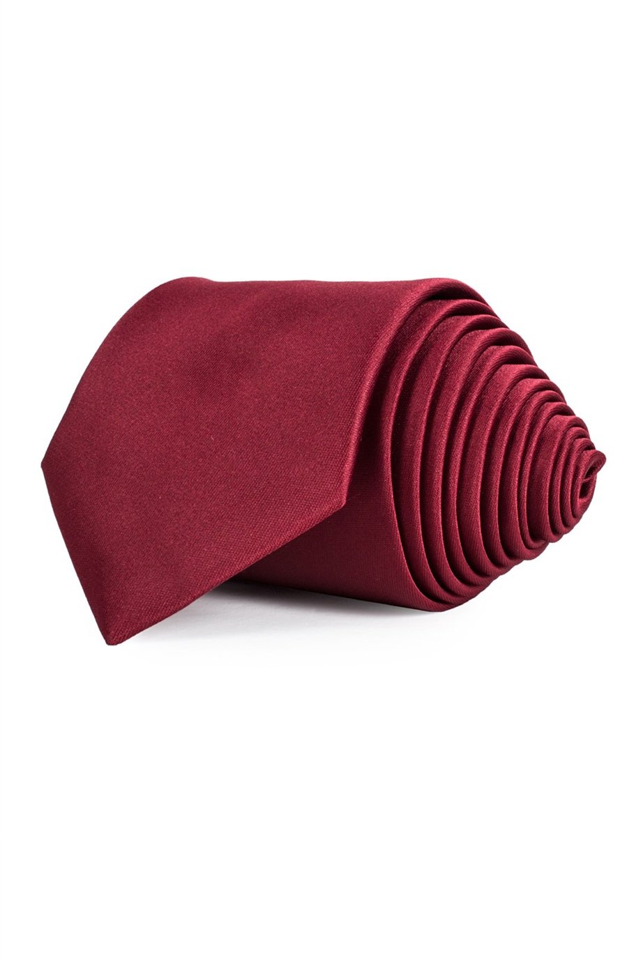 Klasik Mendilli Düz Erkek Kravat