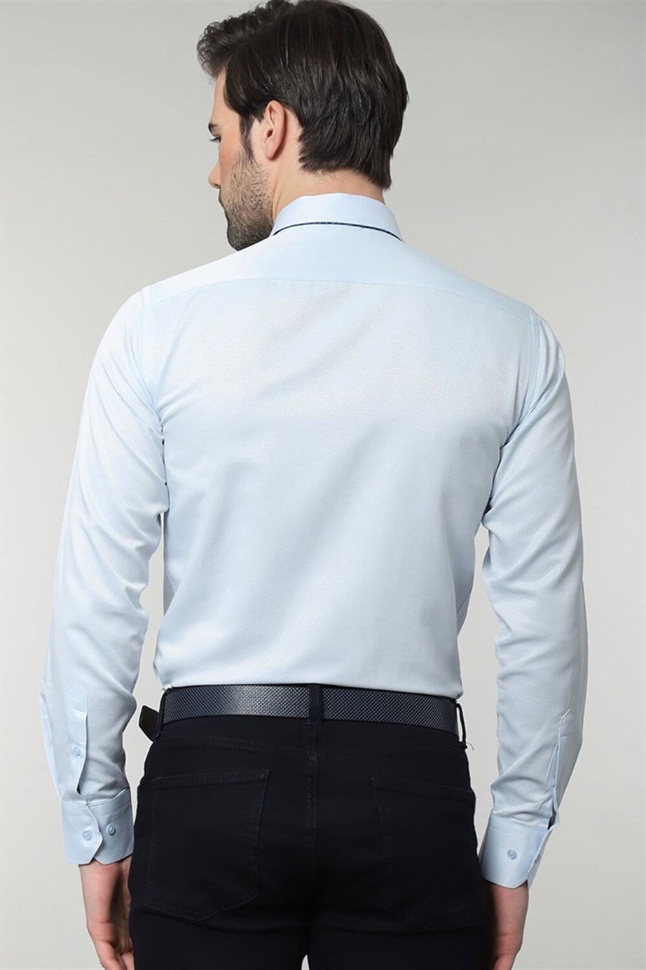 MODERN FIT LONG SLV TEXTURE 60/1   GÖMLEK SLIM FIT FORMAL - TEXTURE