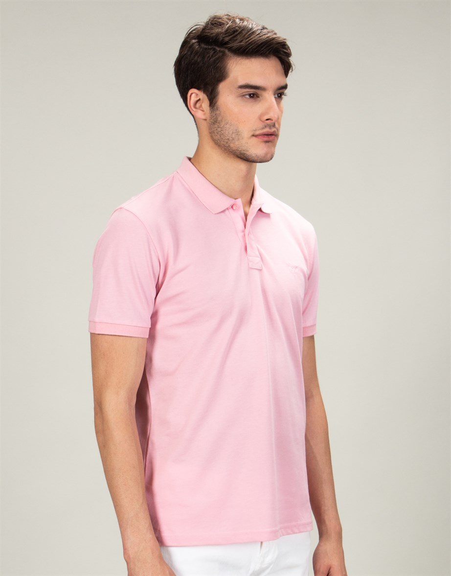 PLAIN PIQUE T-SHIRT  61/1 SLIM FIT T-SHIRT