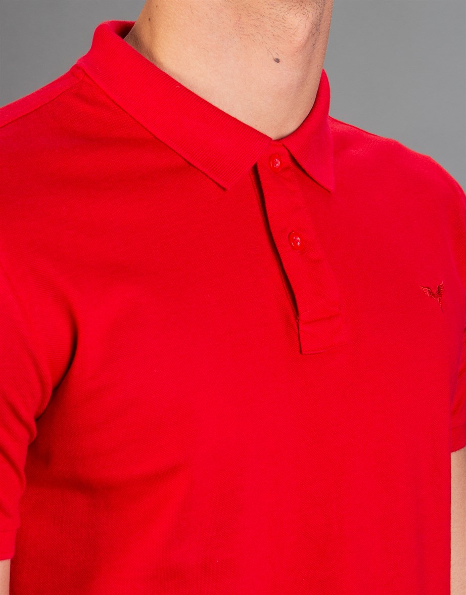 PLAIN PIQUE T-SHIRT  61/1 SLIM FIT T-SHIRT