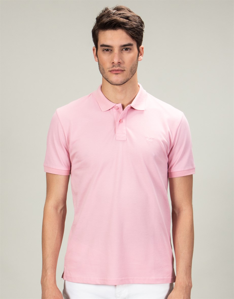 PLAIN PIQUE T-SHIRT  61/1 SLIM FIT T-SHIRT