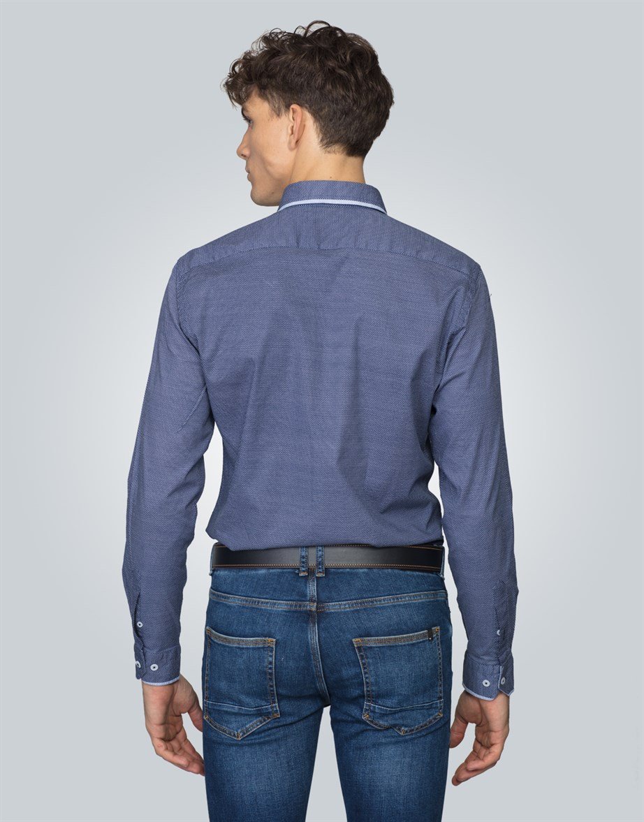 SLIM FIT LONG SLV OLTEY SLIM FIT SPORT - SMART
