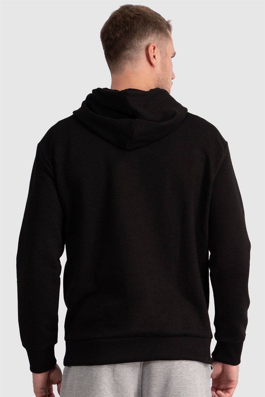 Baskılı Kapüşonlu Unisex Sweatshirt