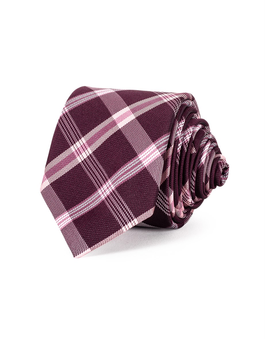 TIE NARROW CHECK-   KRAVAT TIE