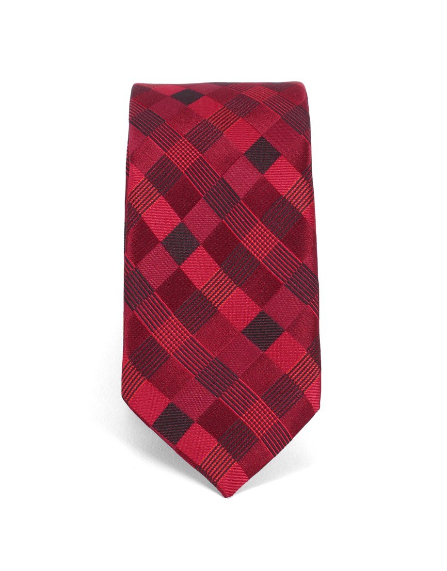 TIE NARROW CHECK-   KRAVAT TIE