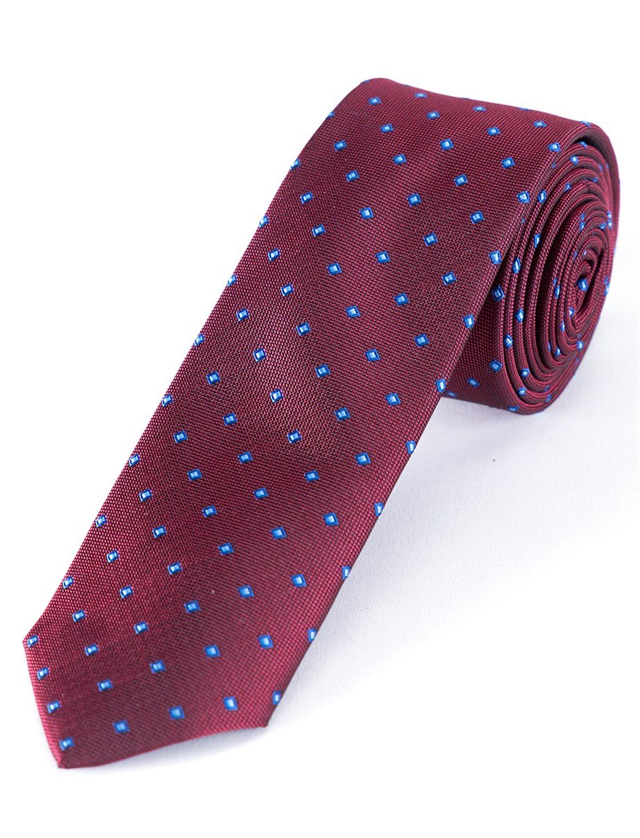 TIE NARROW CHECK-   KRAVAT TIE