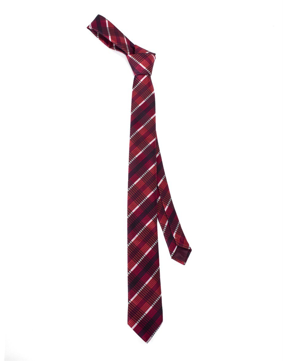 TIE NARROW CHECK-   KRAVAT TIE