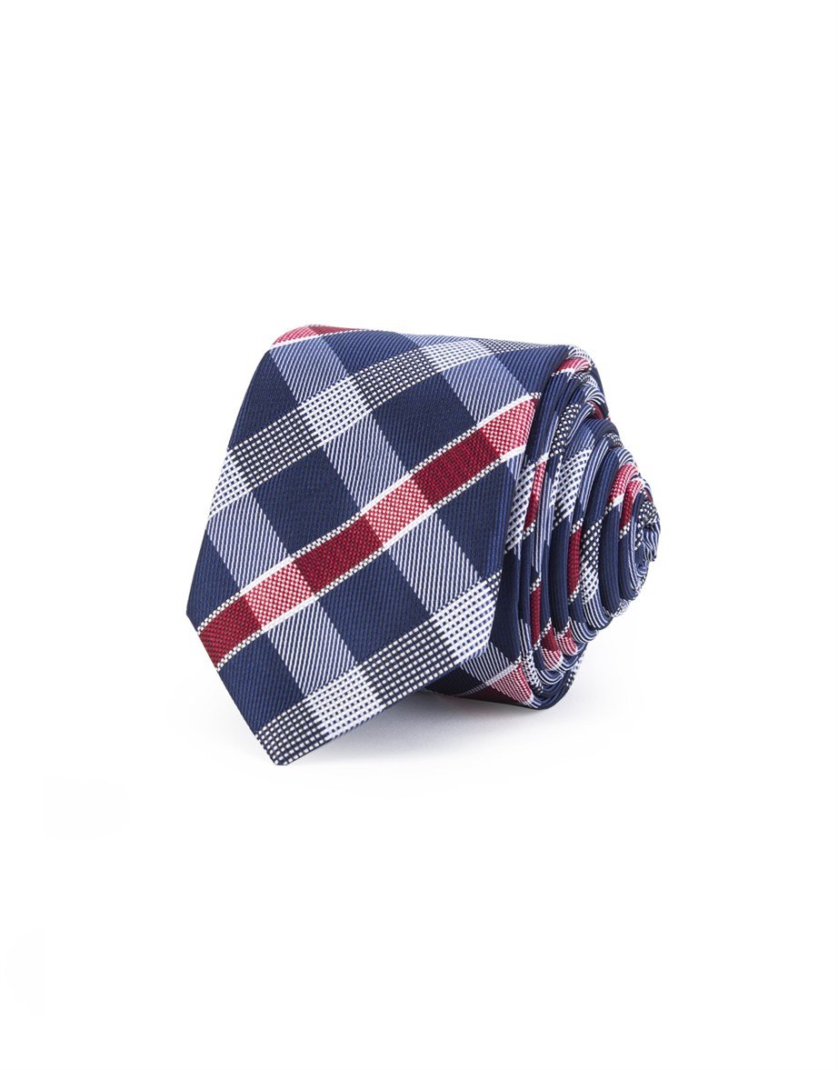 TIE NARROW CHECK-   KRAVAT TIE