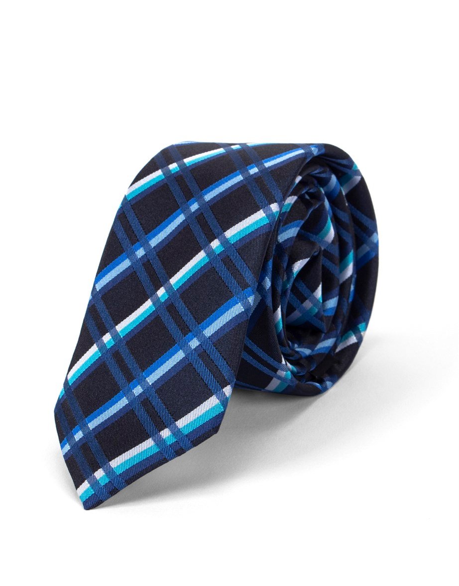 TIE NARROW CHECK-   KRAVAT TIE