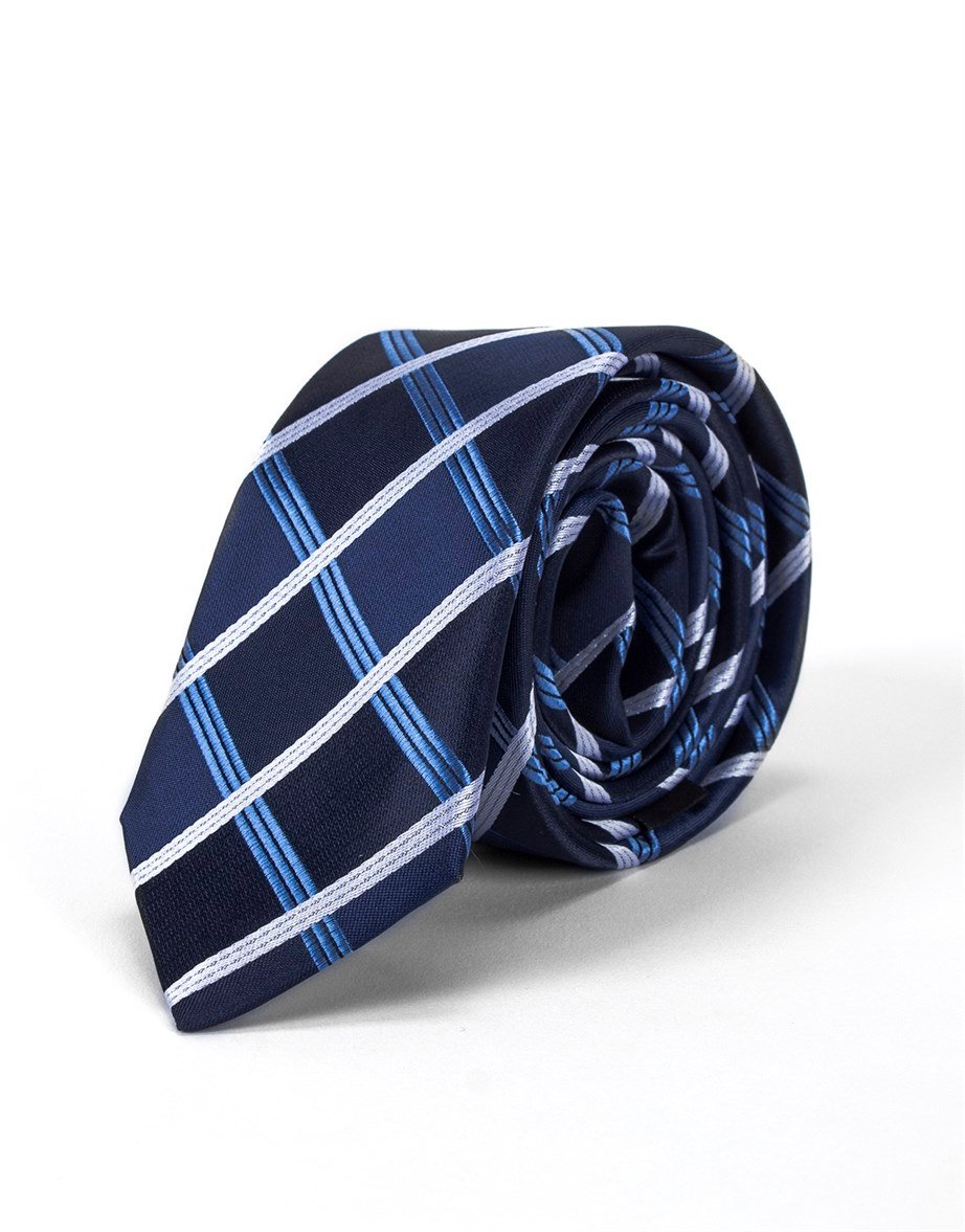 TIE NARROW CHECK-   KRAVAT TIE