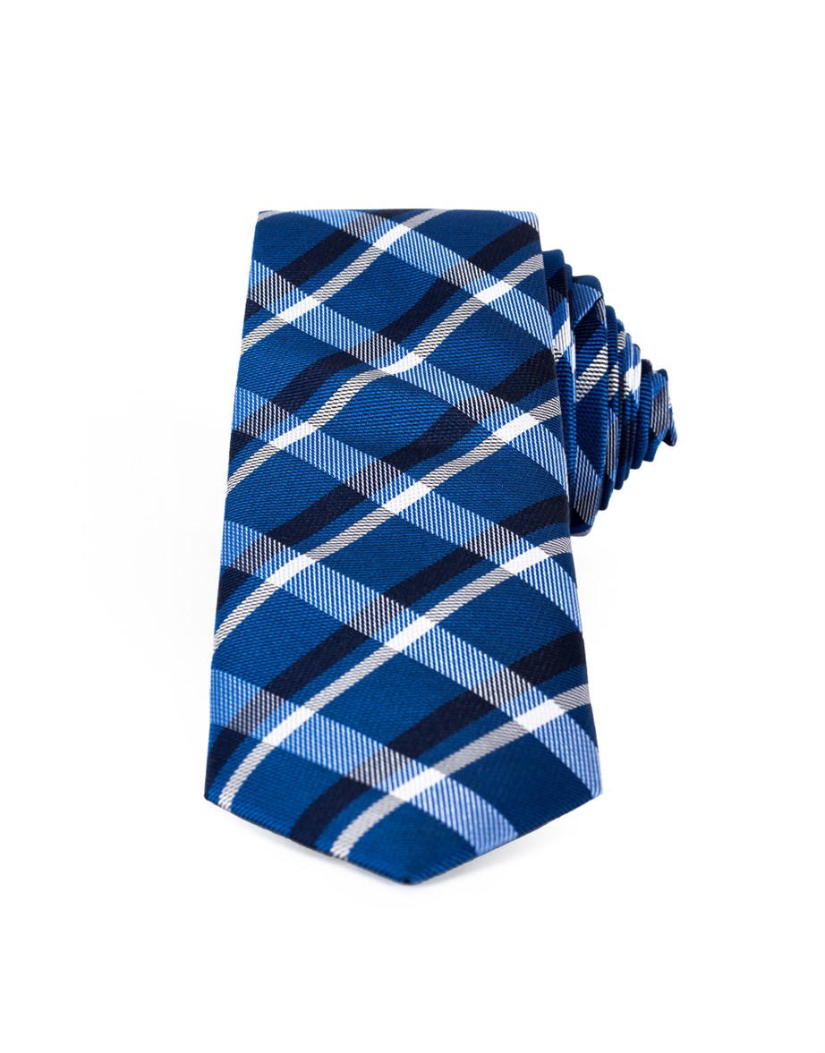 TIE NARROW CHECK-   KRAVAT TIE