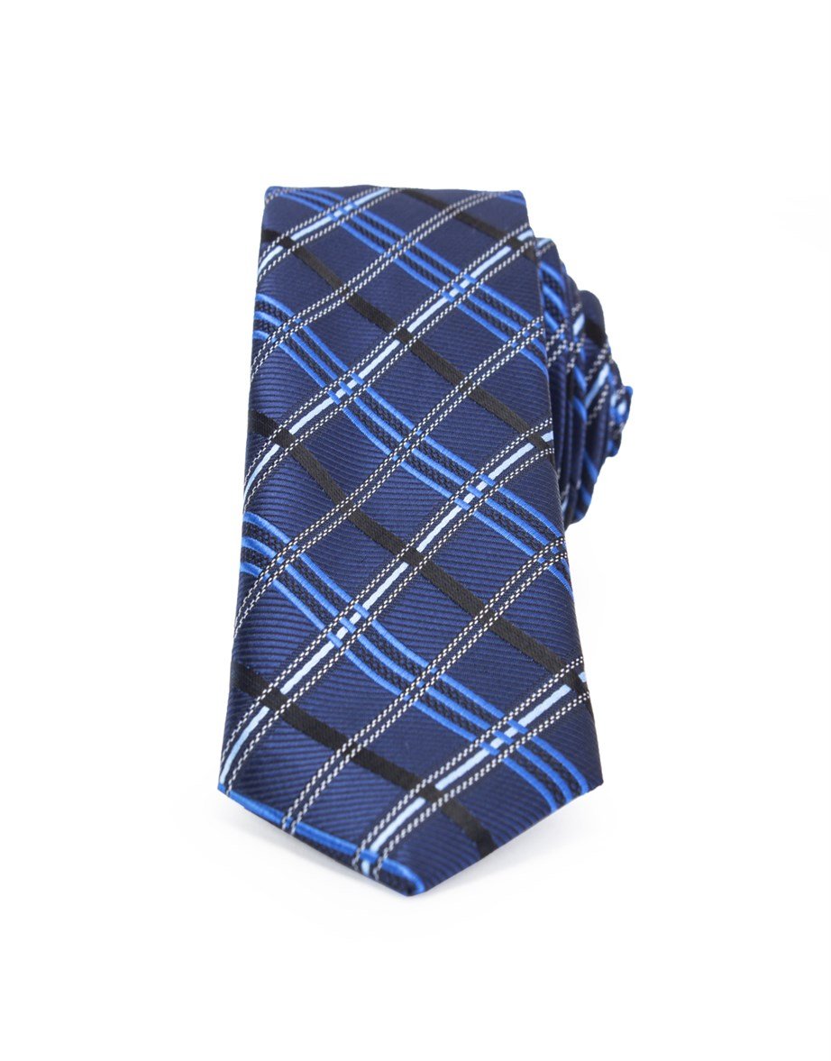 TIE NARROW CHECK-   KRAVAT TIE