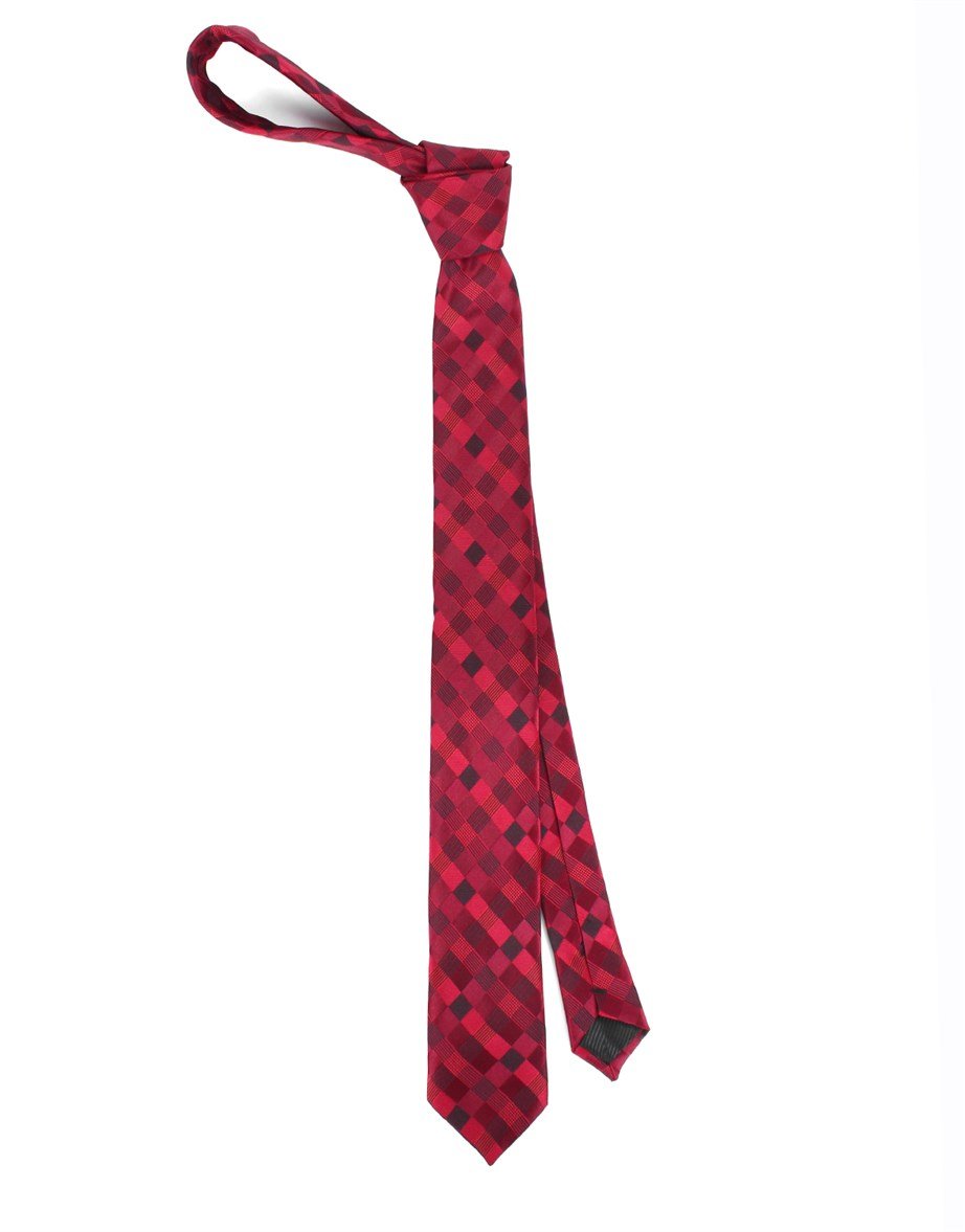 TIE NARROW CHECK-   KRAVAT TIE