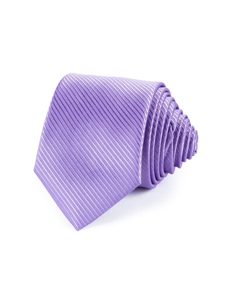 TIE PLAIN RIBBED -   KRAVAT TIE