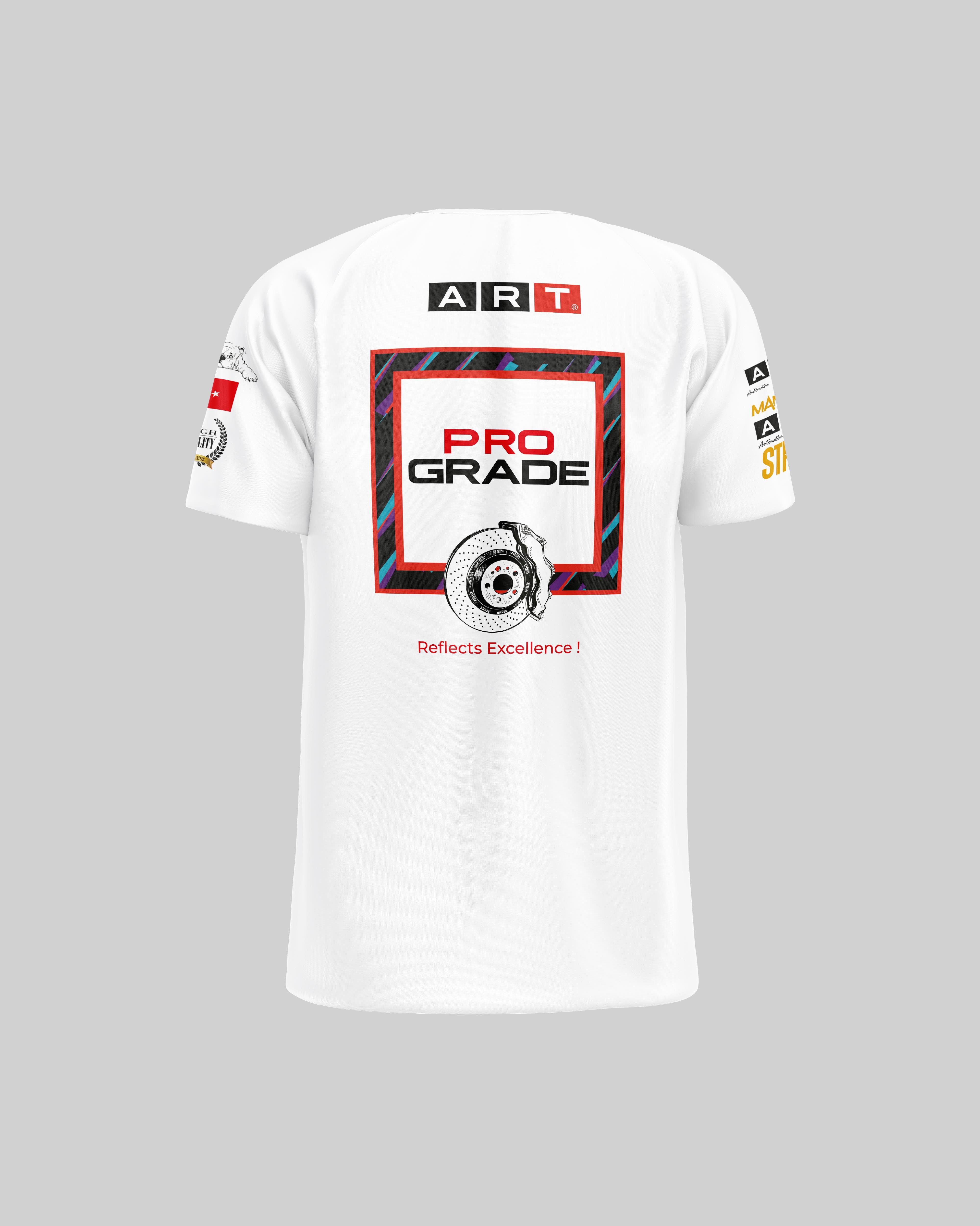 ART OTOMOBİL STANDART BEYAZ TSHIRT