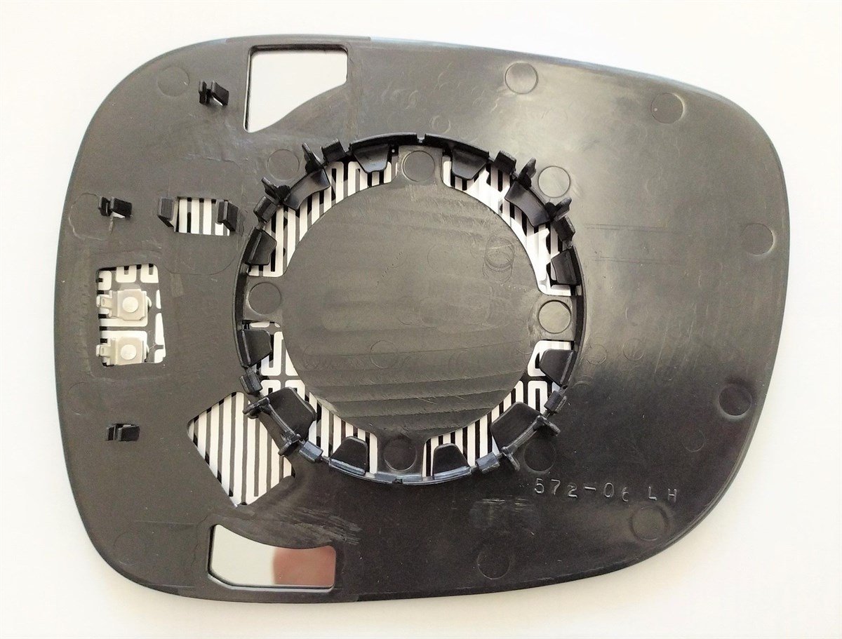 Cam Bmw X1 X3 2009-Isıtmalı Asferik Krom Sol(2pin)