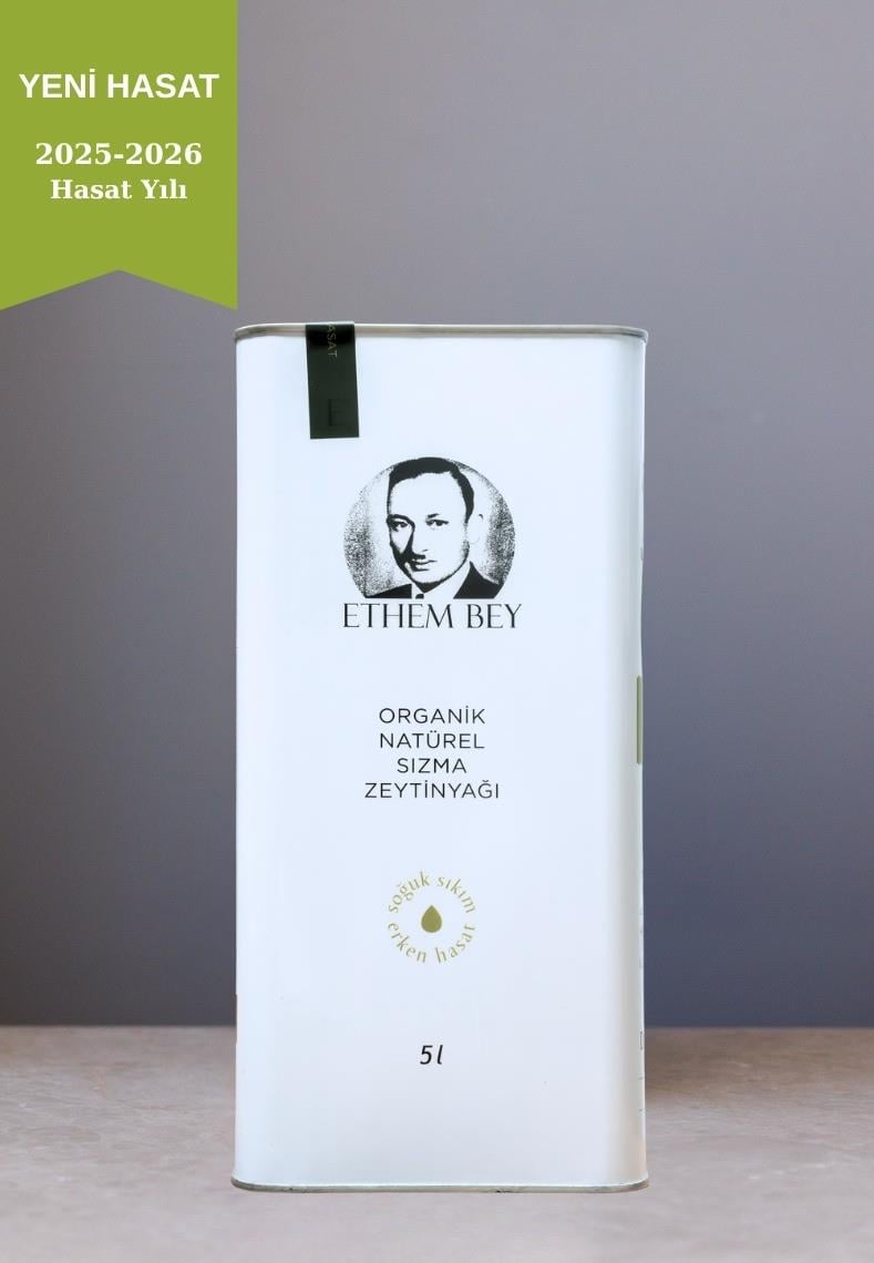 2025-2026 YILI ERKEN HASAT NATÜREL SIZMA 5L ZEYTİNYAĞI