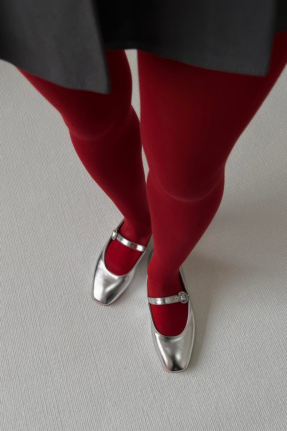 Berny  Kadın  Kemer  Detay  Deri  Babet Gümüş