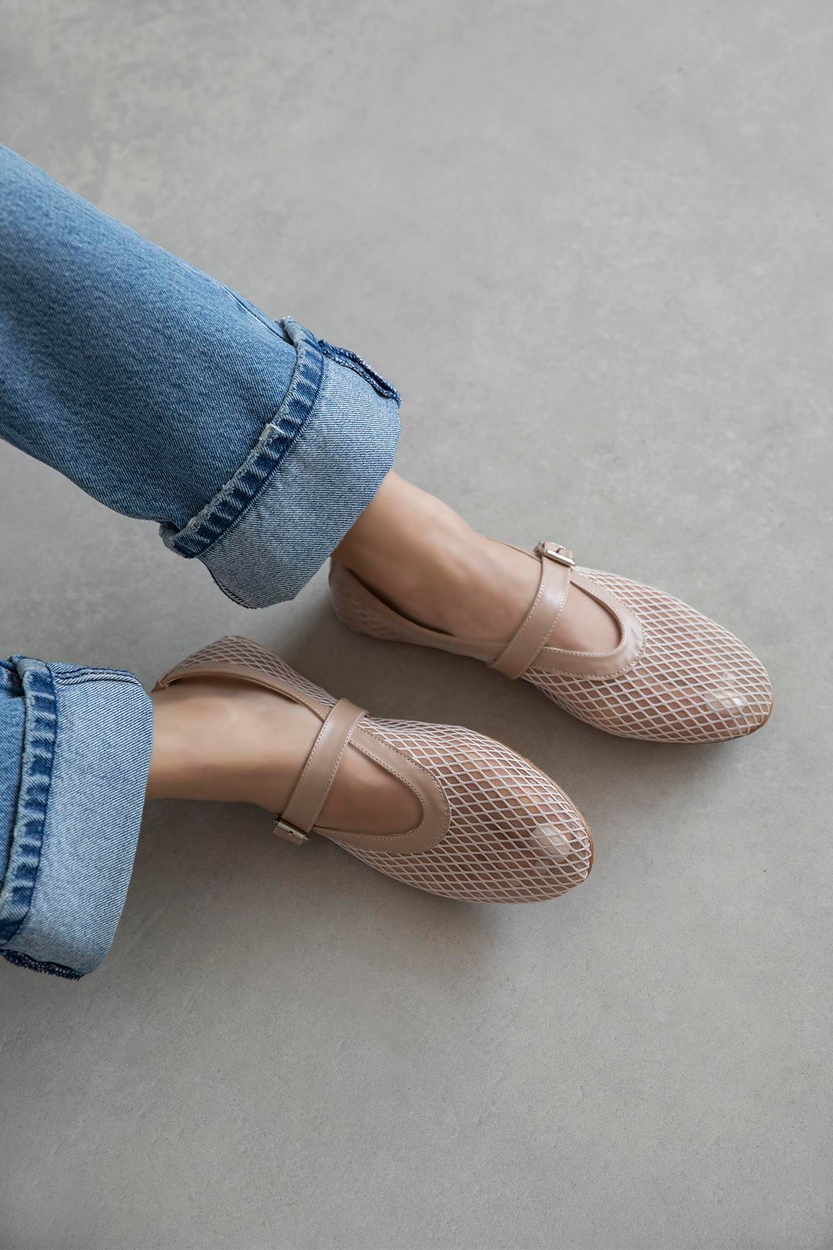 Carol Kadın File Detay Dantel Babet Ten