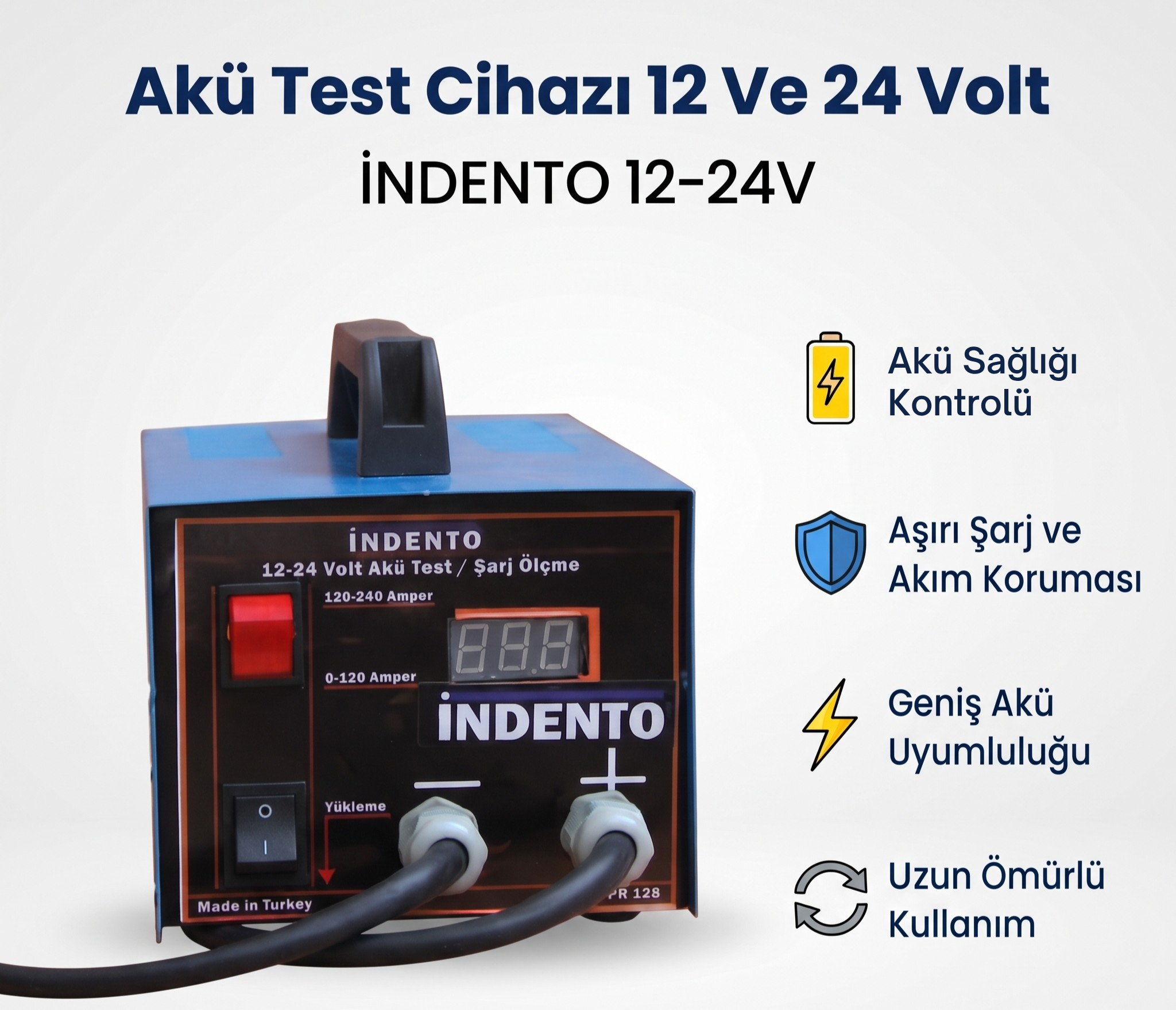 12 ve 24 Volt Akü Test - 128