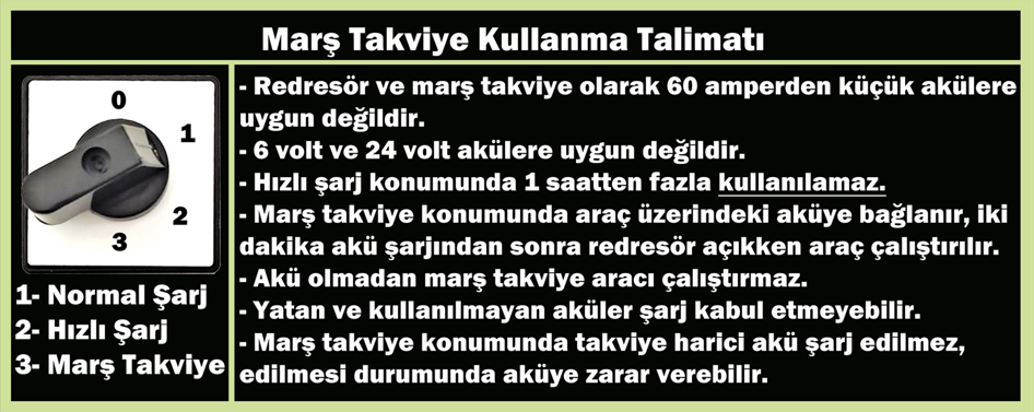 Marş Takviye ve Hızlı Şarj -410