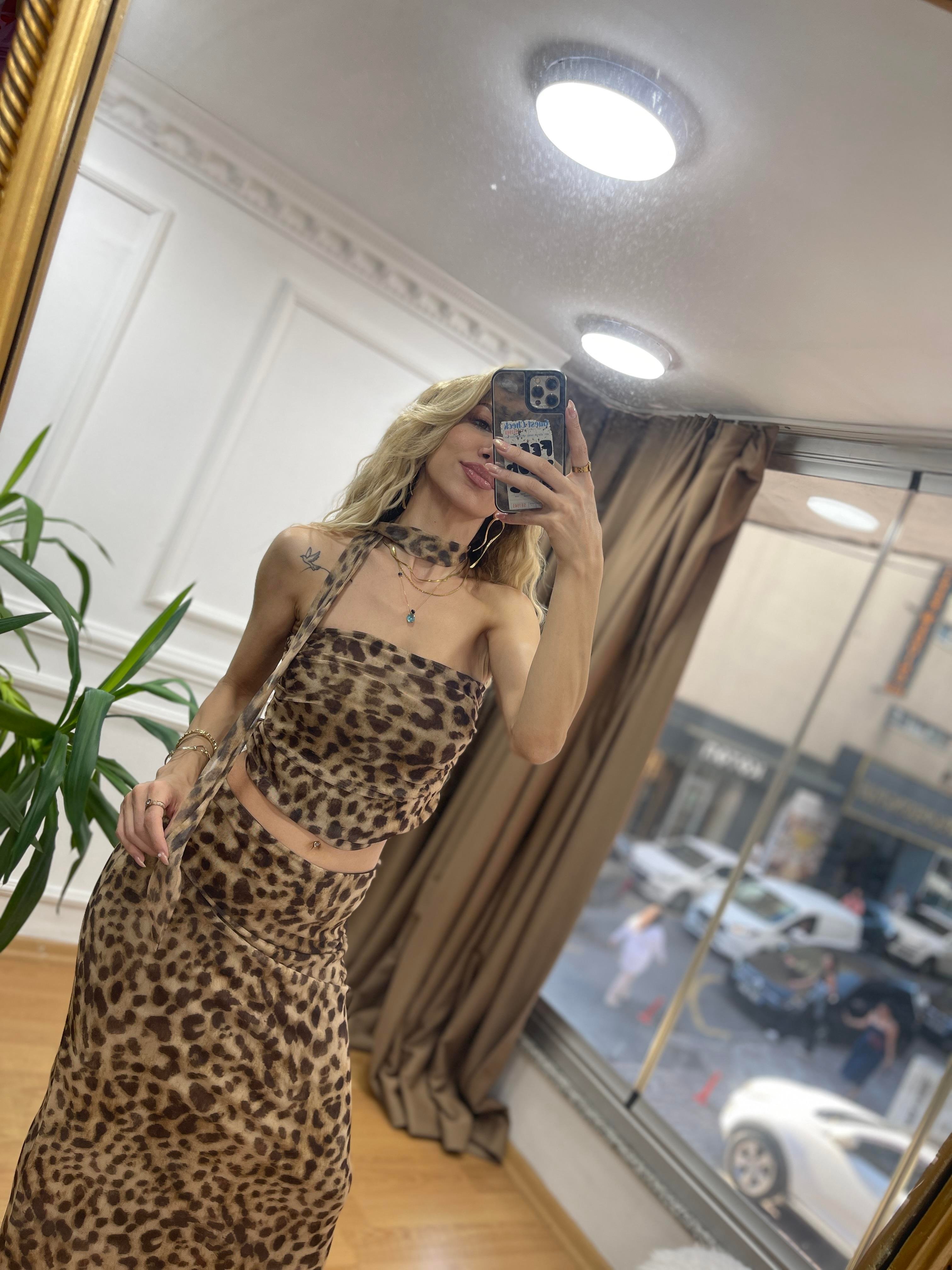 KADIN LEOPAR ETEK VE CROP TAKIMModa AkımıİNDİRİMLİ ÜRÜNLER