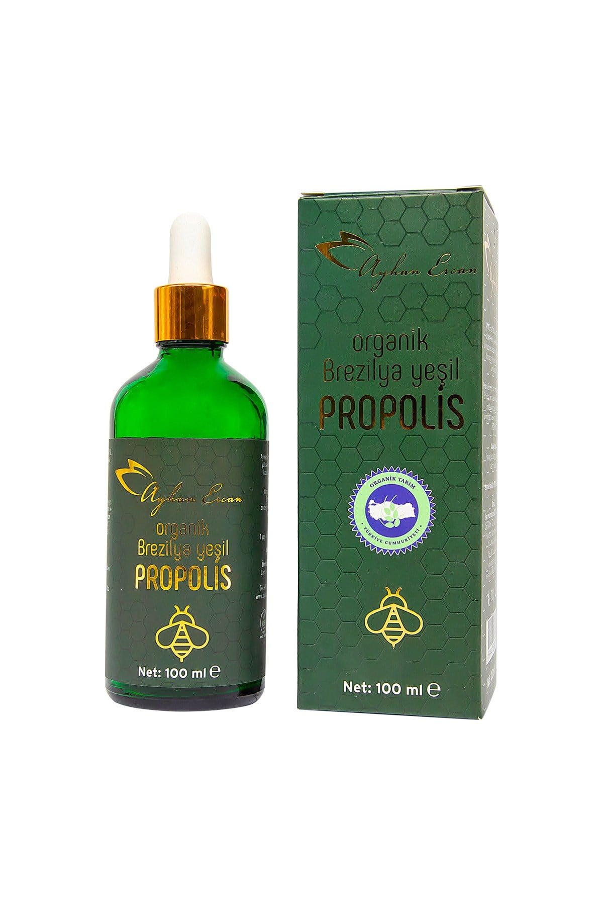 Ayhan Ercan Organik Brezilya Yeşil Propolis 100 ml 
