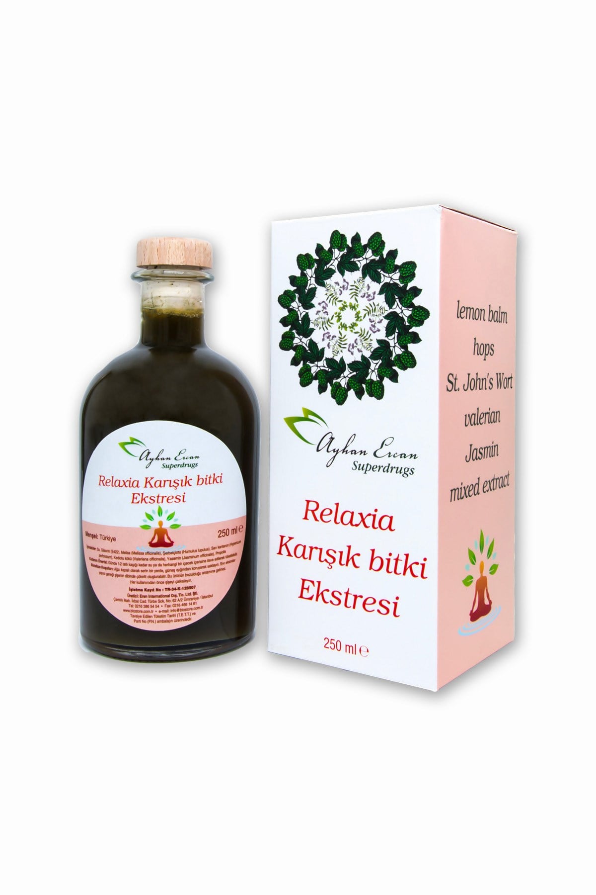 AYHAN ERCAN Relaxia Karışık Bitki Ekstresi 250ml