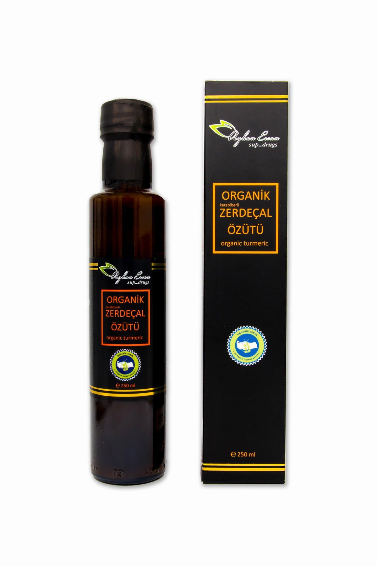 AYHAN ERCAN Superdrugs Organik Zerdeçal Özütü 250 mL