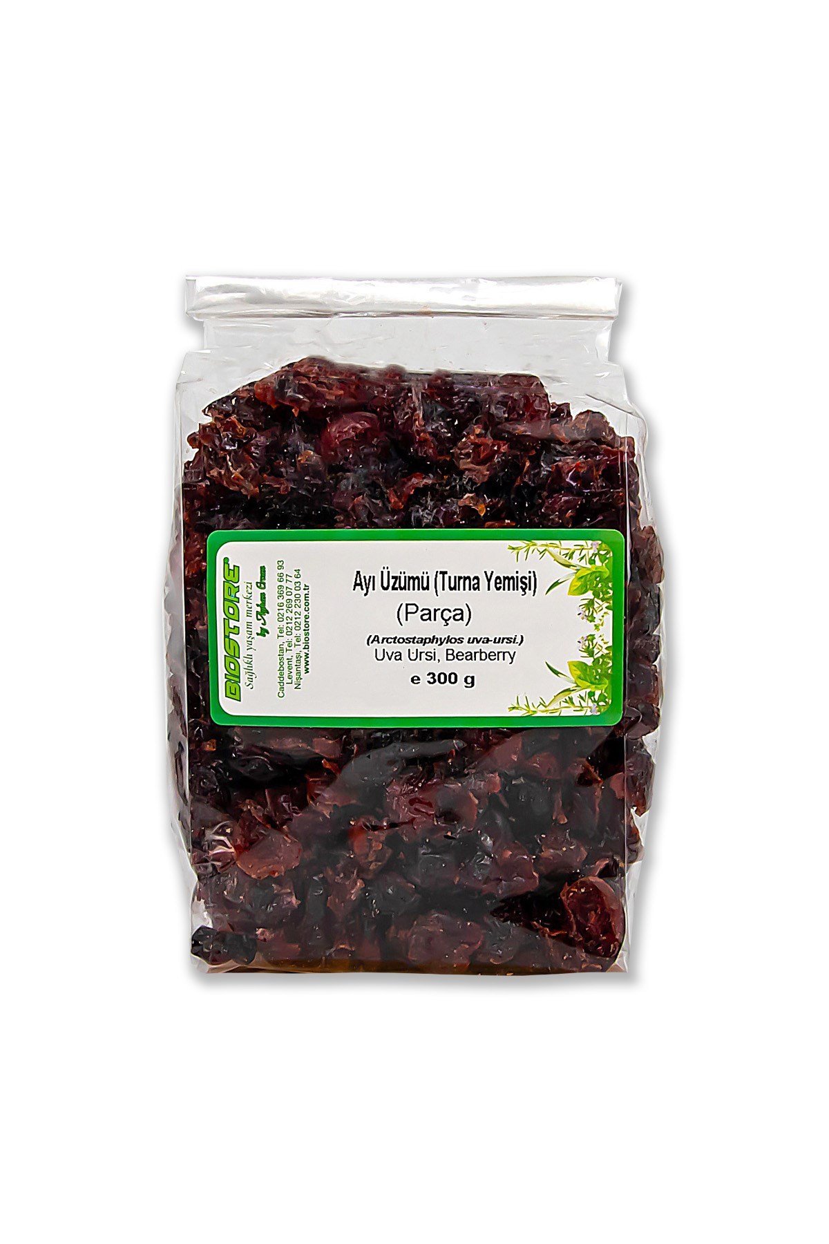 BIO STORE Ayı Üzümü (Cranberry) Parça 300 g