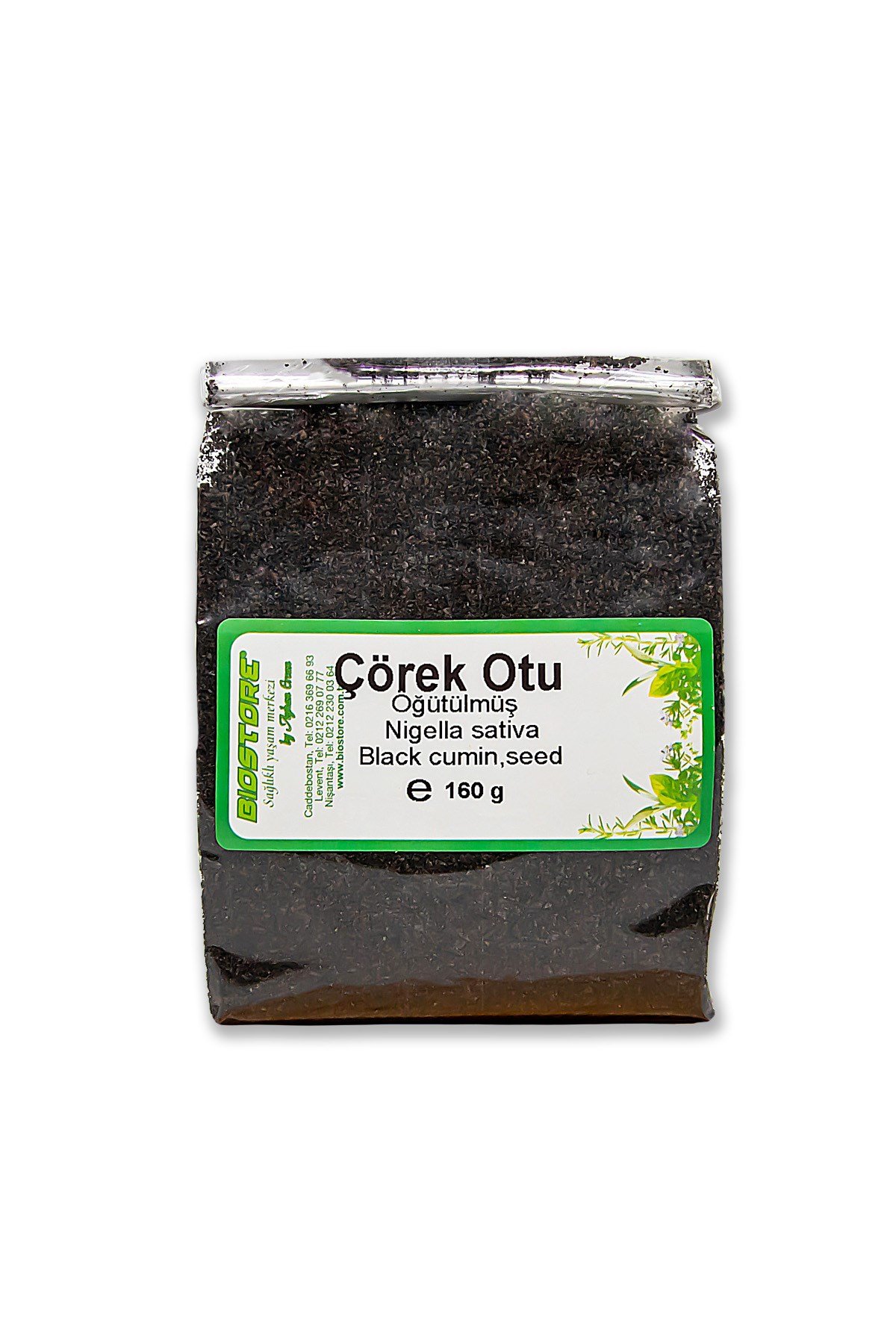 BIO STORE Çörek Otu Öğütülmüş 160 g