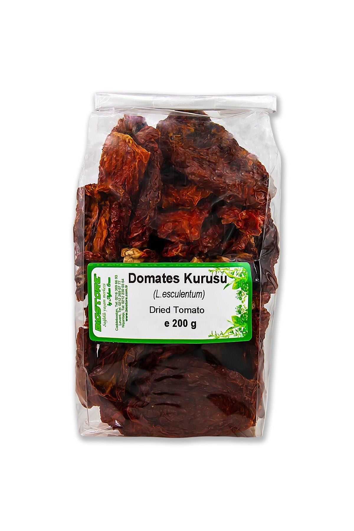 BIO STORE Domates Kurusu Tüm 200 g