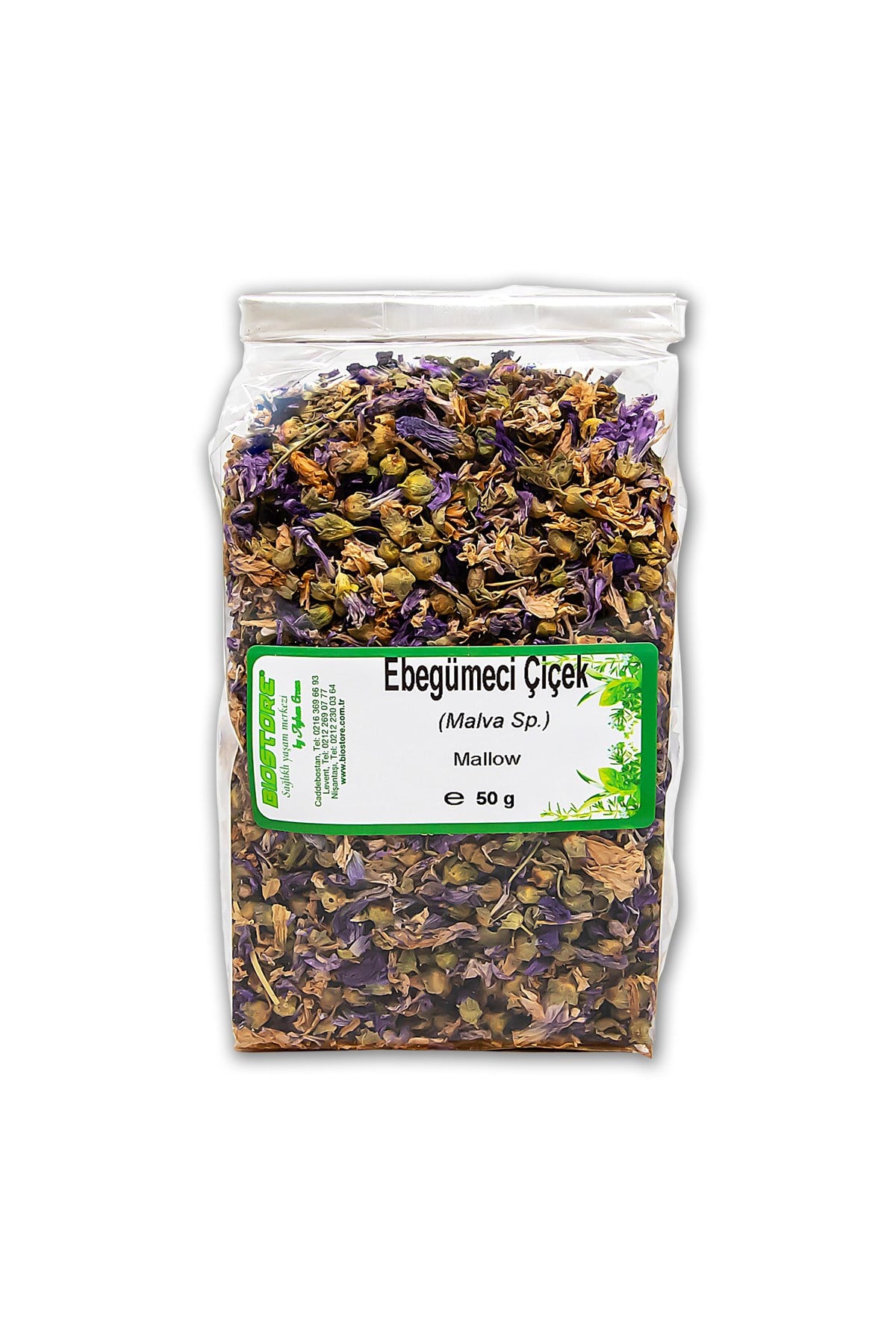 BIO STORE Ebegümeci Çiçek 50 g