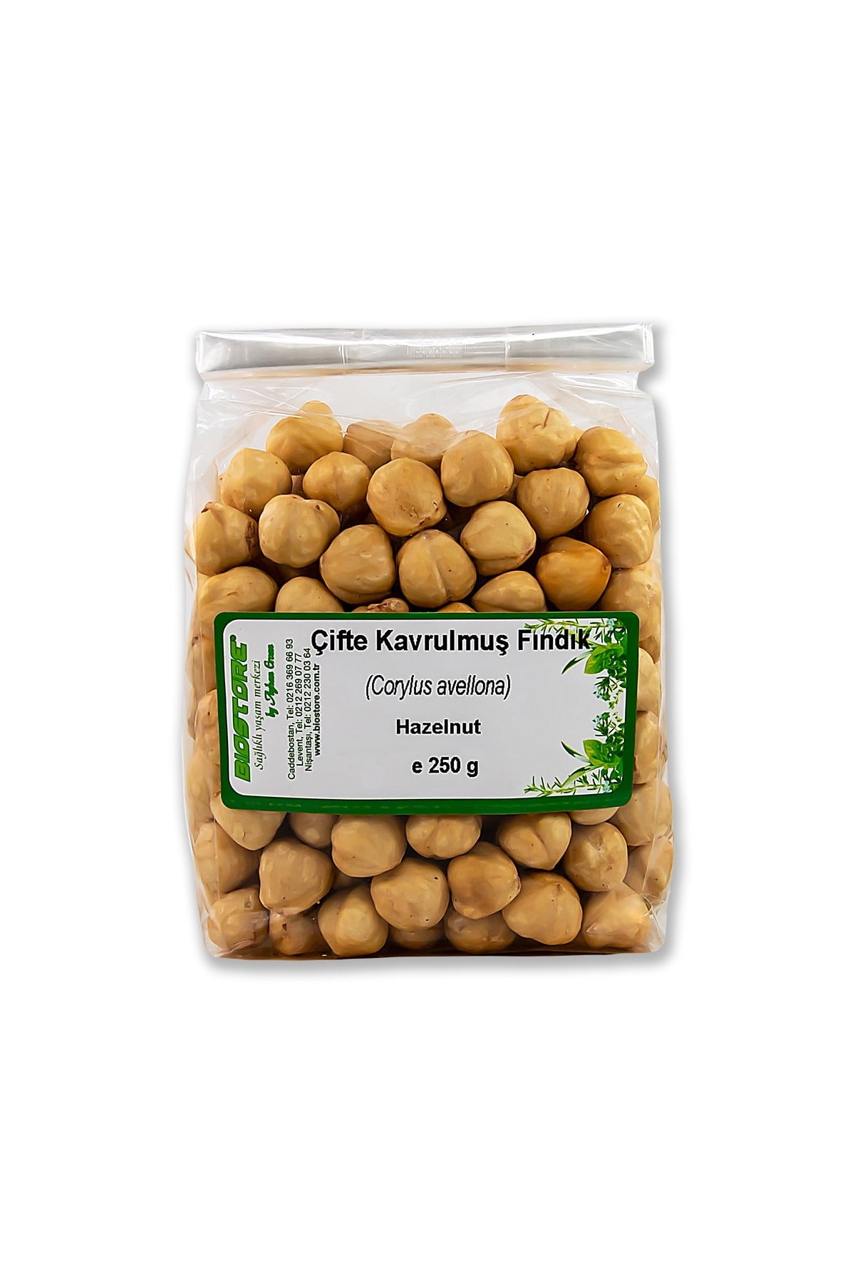 BIO STORE Fındık Çifte Kavrulmuş 250 g