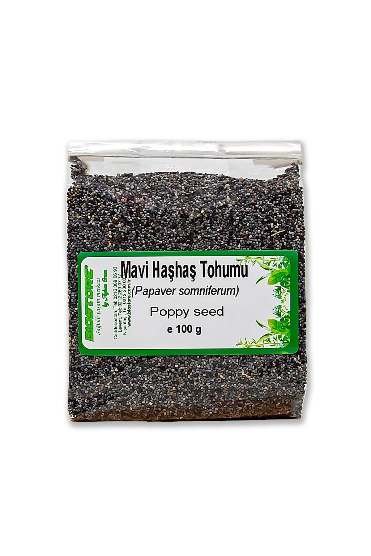 BIO STORE Mavi Haşhaş 100 g