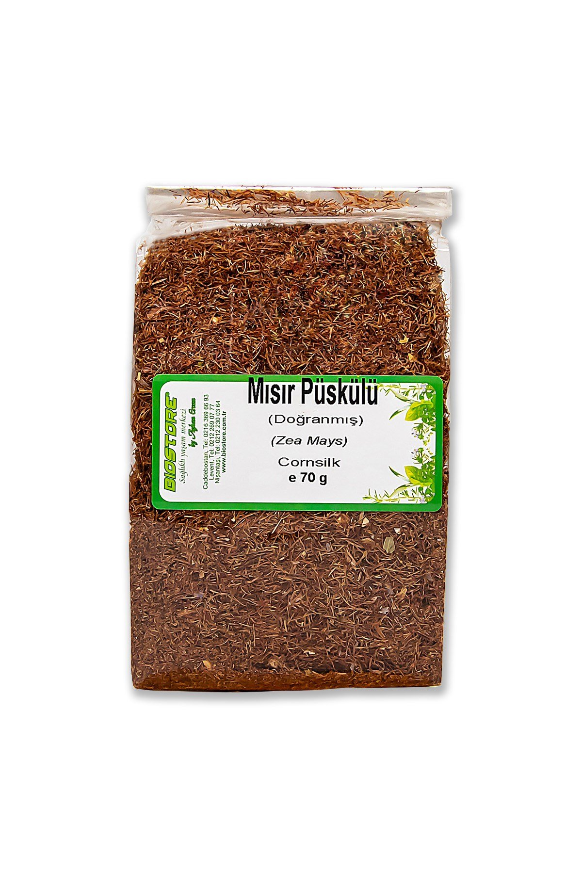 BIO STORE Mısır Püskülü (Doğranmış) 70 g
