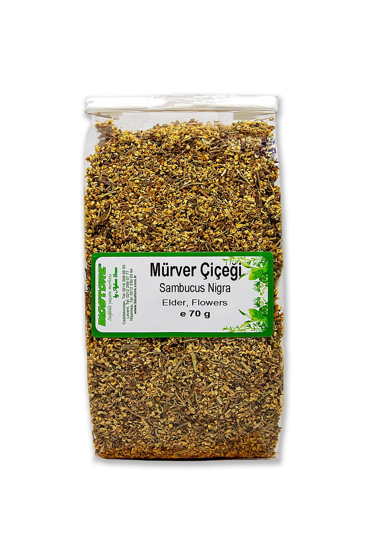 BIO STORE Mürver Çiçeği 70 g