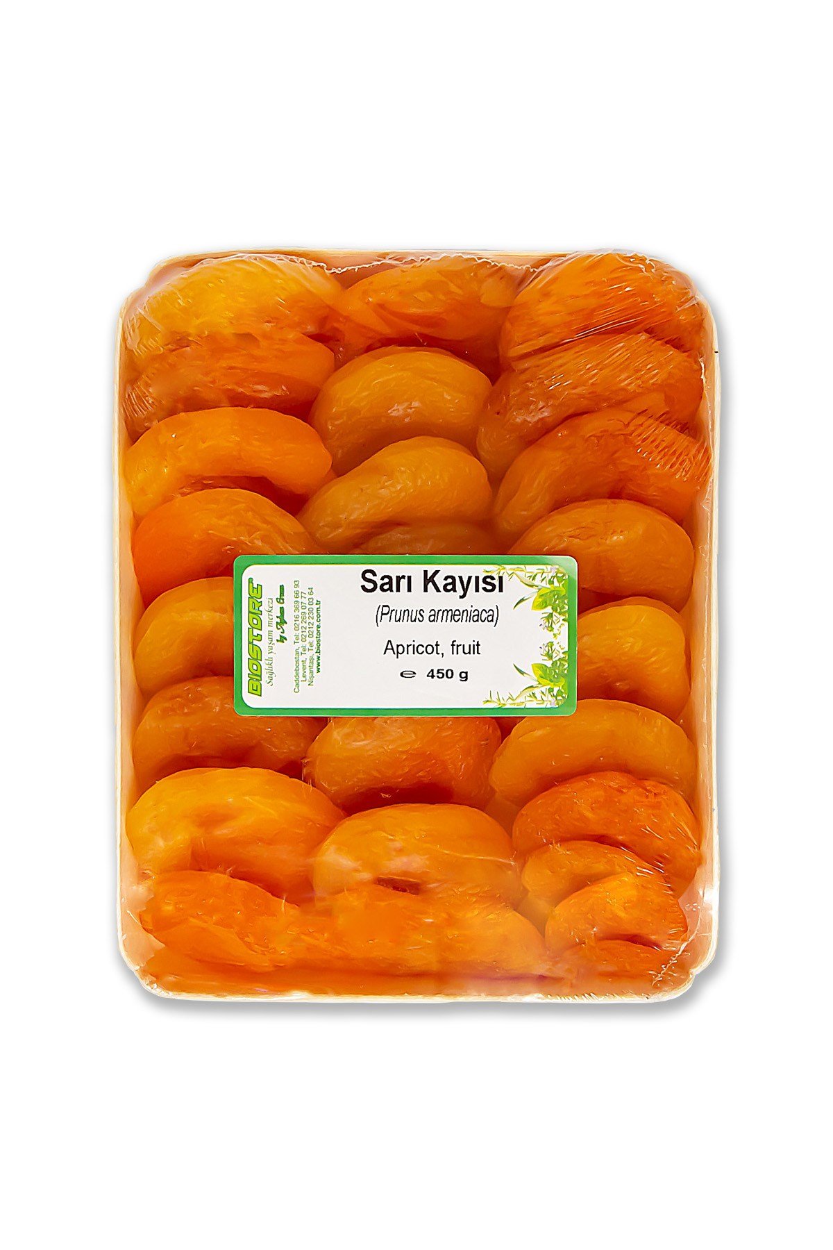 BIO STORE Sarı Kayısı 450 G
