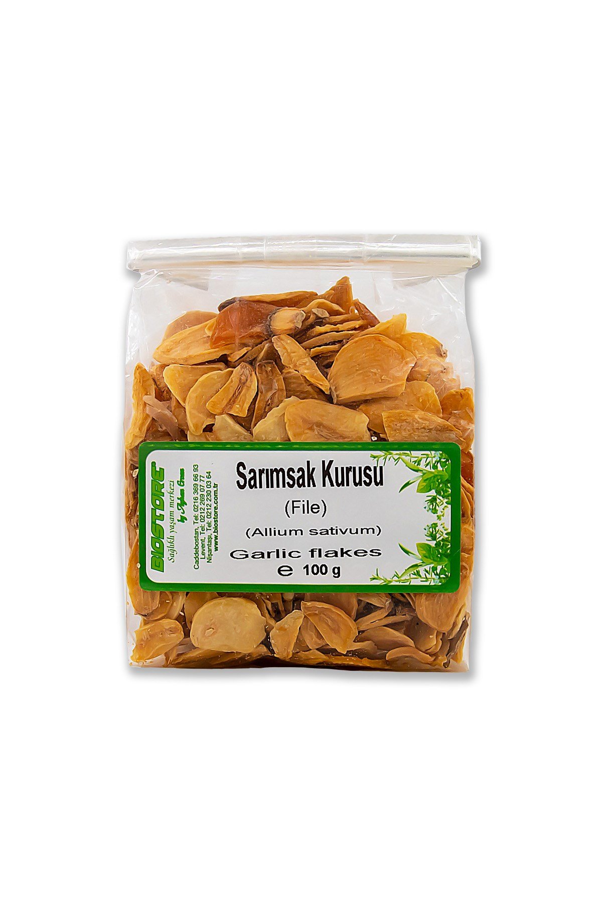 BIO STORE Sarımsak Kurusu File 100 g