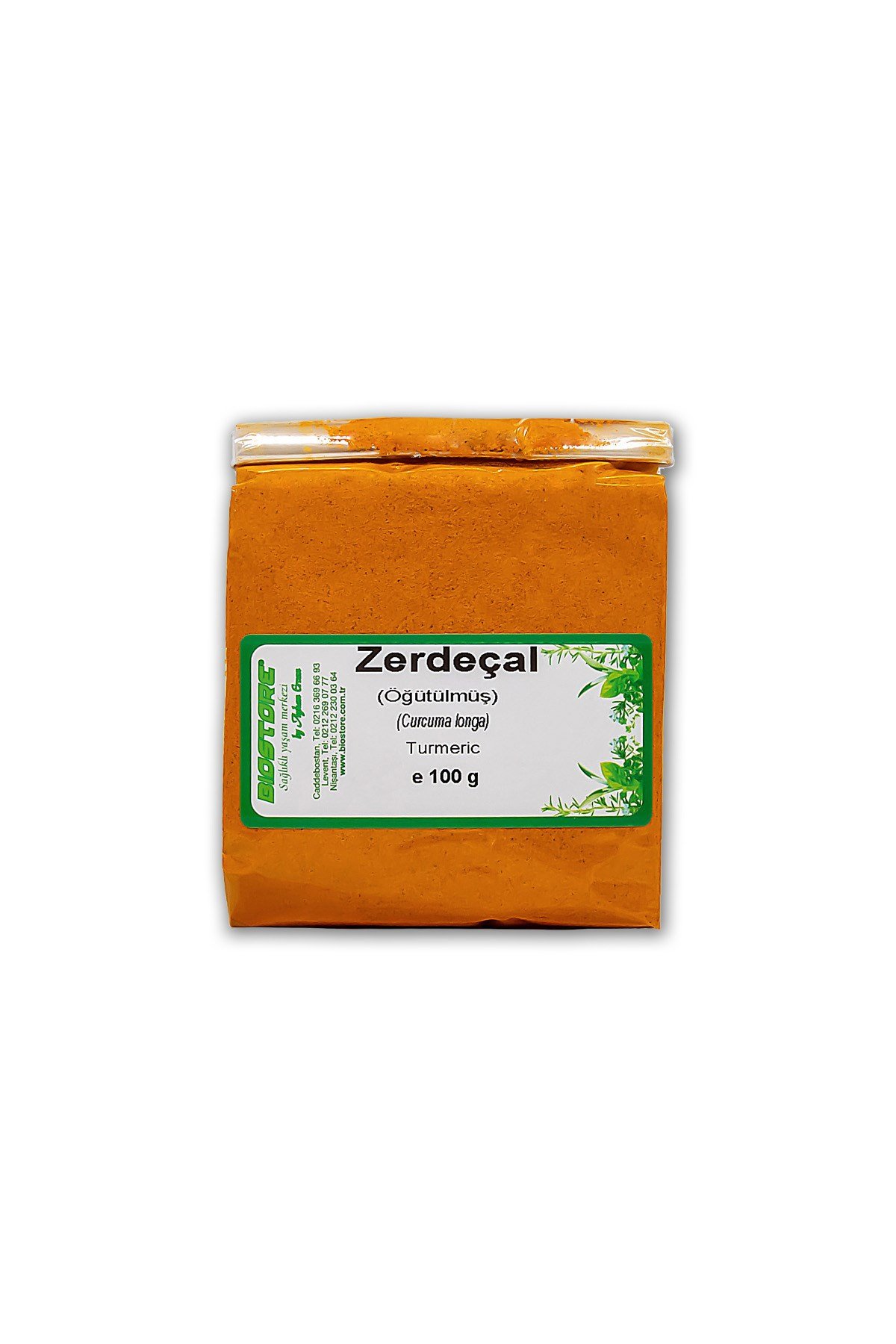 BIO STORE Zerdeçal Öğütülmüş 100 g