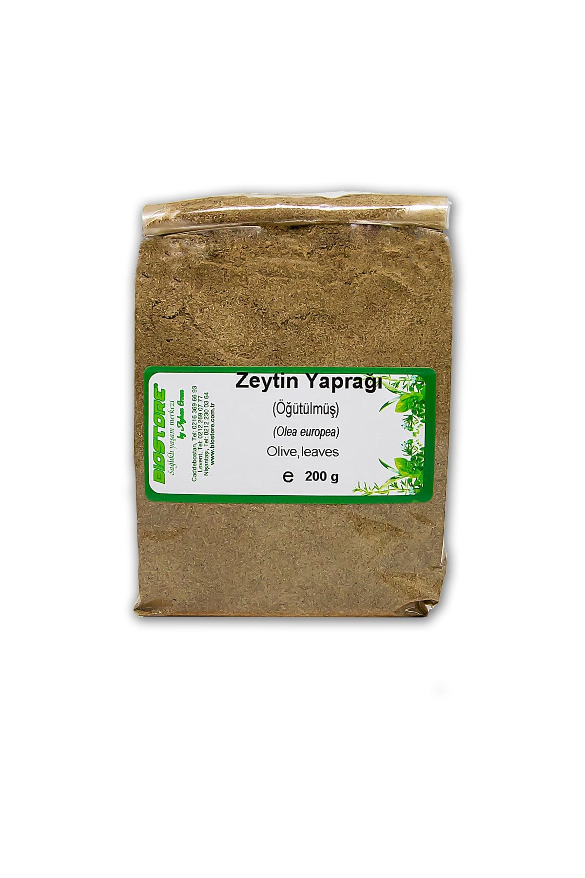 BIO STORE Zeytin Yaprağı Öğütülmüş 200 g