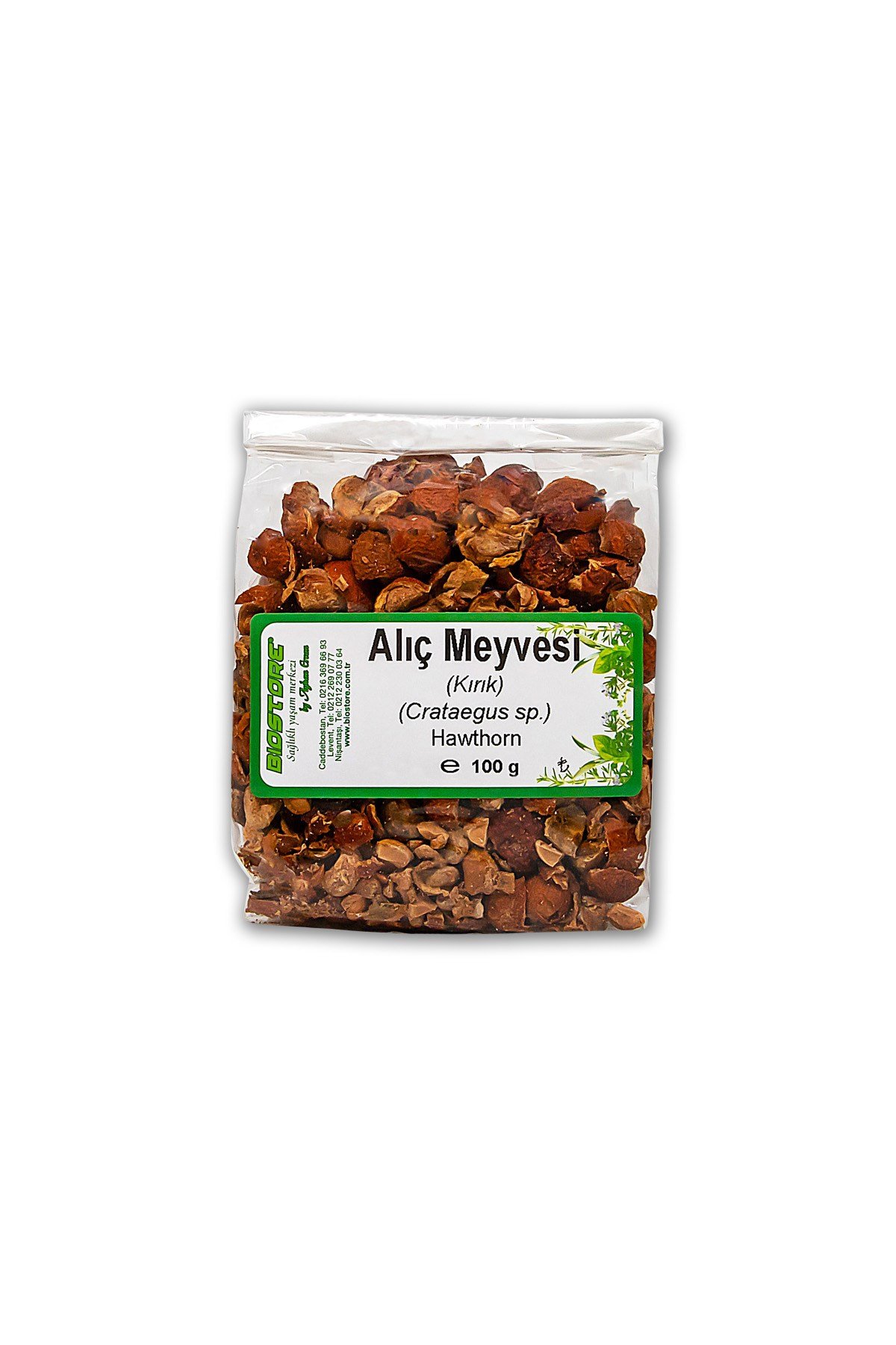 Biostore Alıç Meyvesi Kırık 100 g 