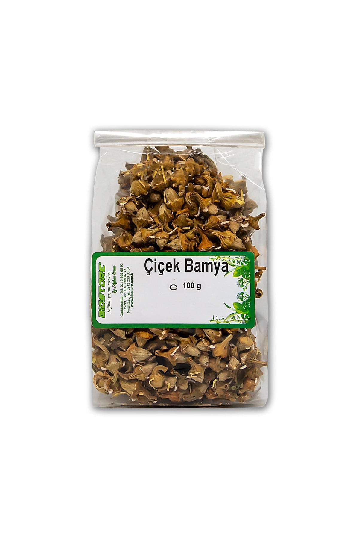 Biostore Çiçek Bamya 100 g