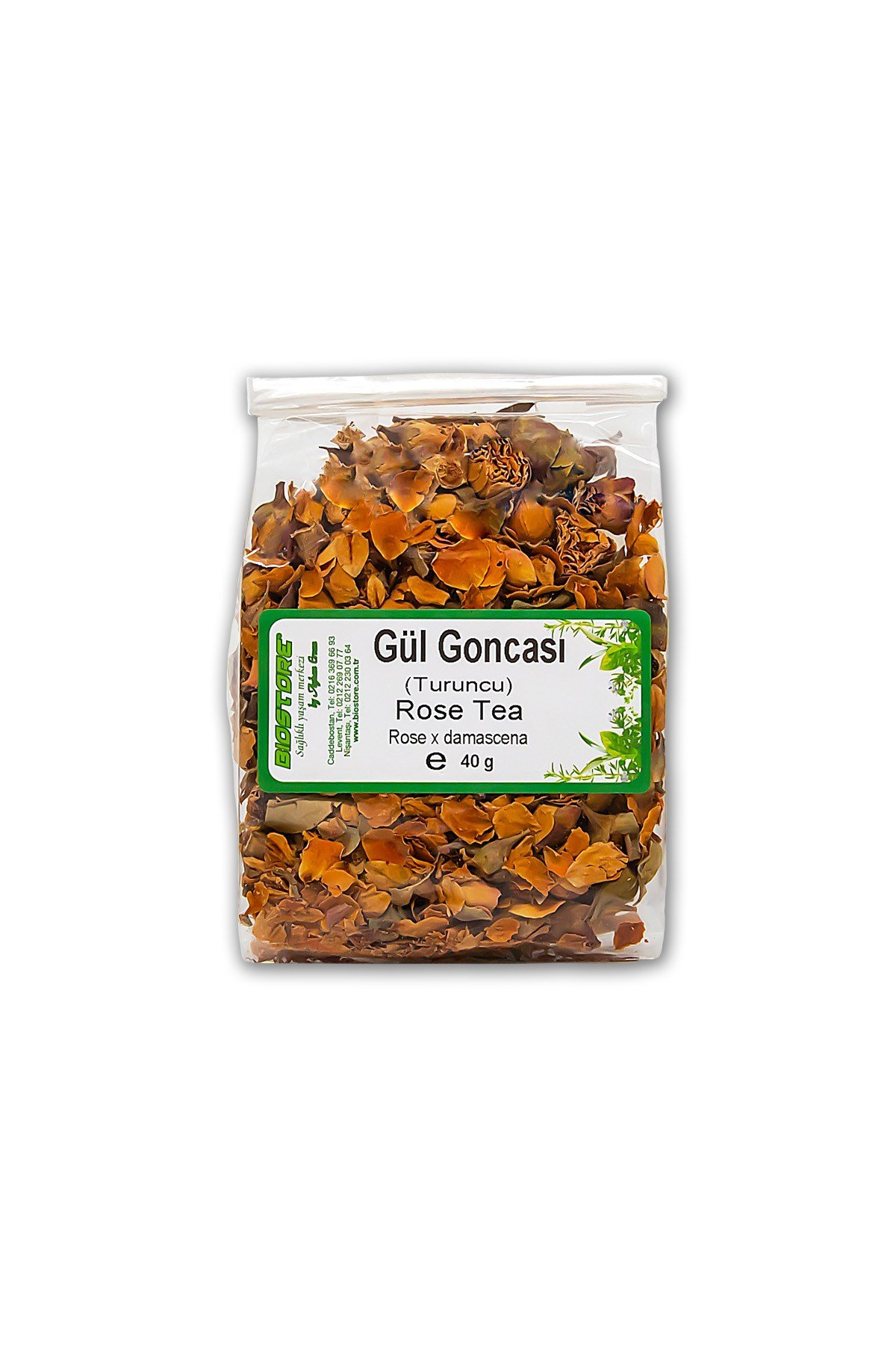 Biostore Gül Goncası (Turuncu) 40 g