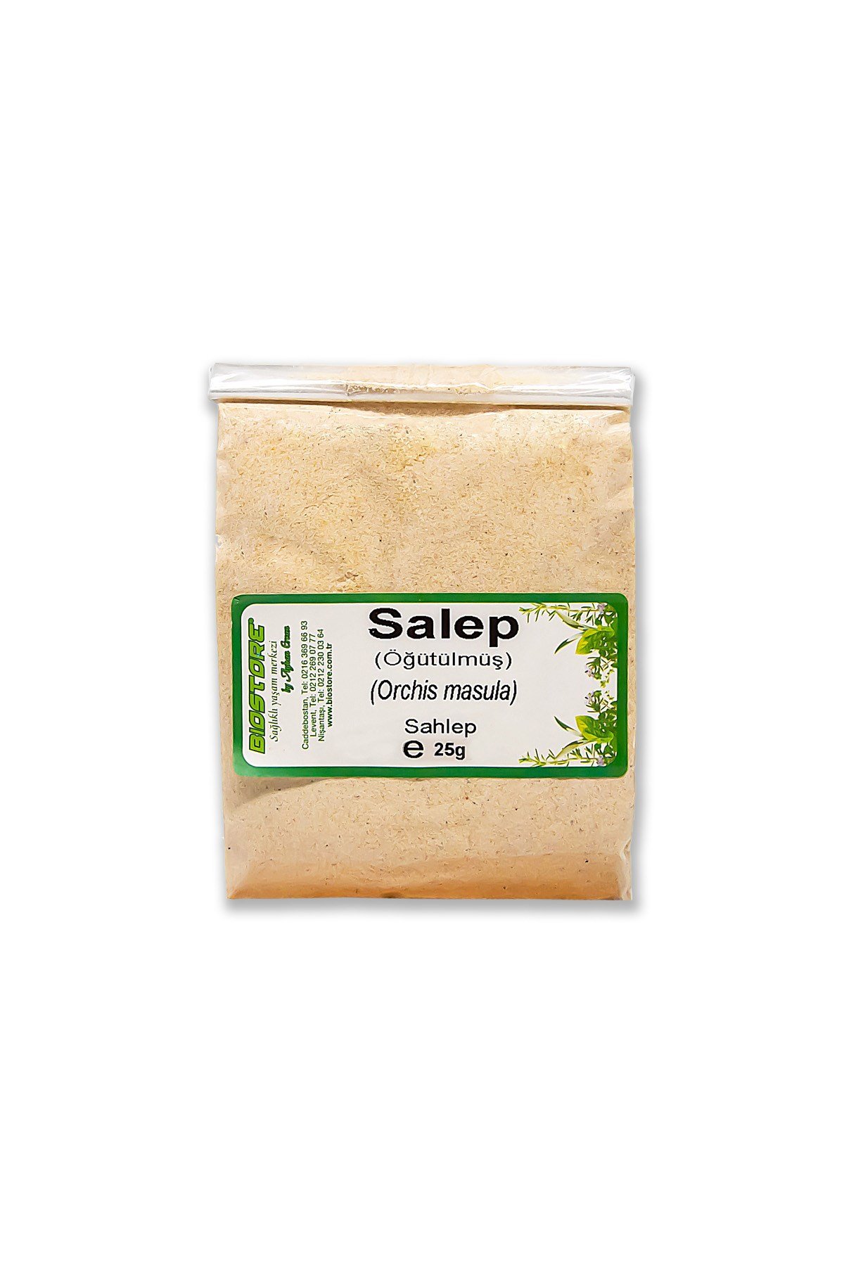 Biostore Öğütülmüş Salep 25g