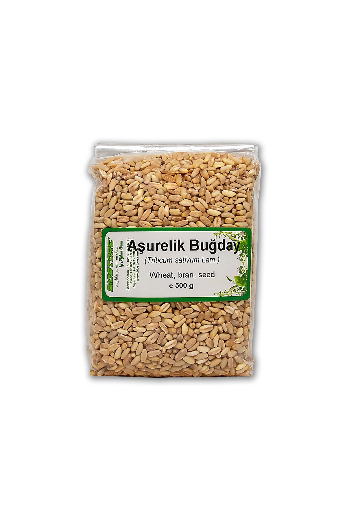 BIOSTORE Yarma Buğday (Aşurelik) 500 G 