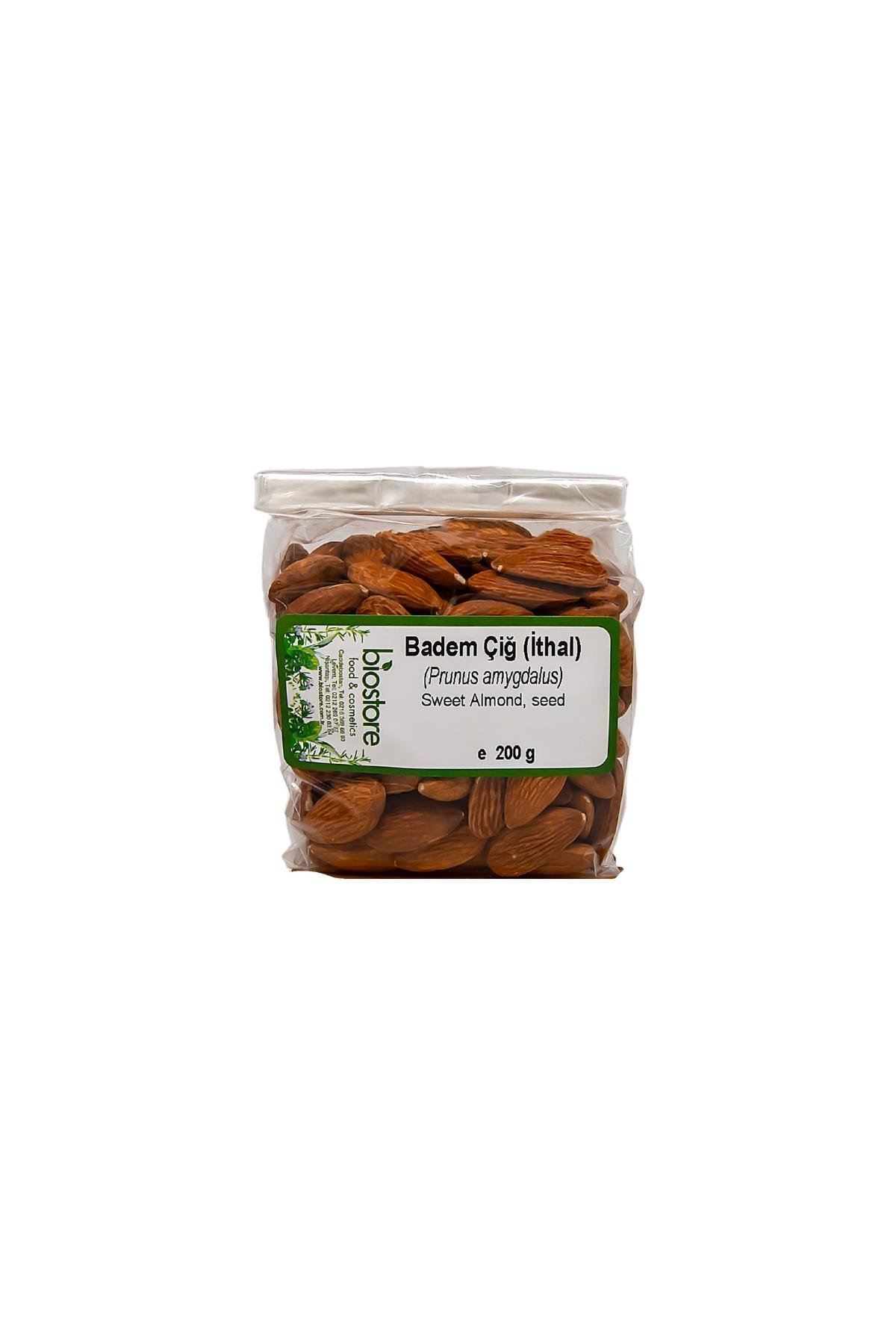 İthal Çiğ Tatlı Badem 200 G