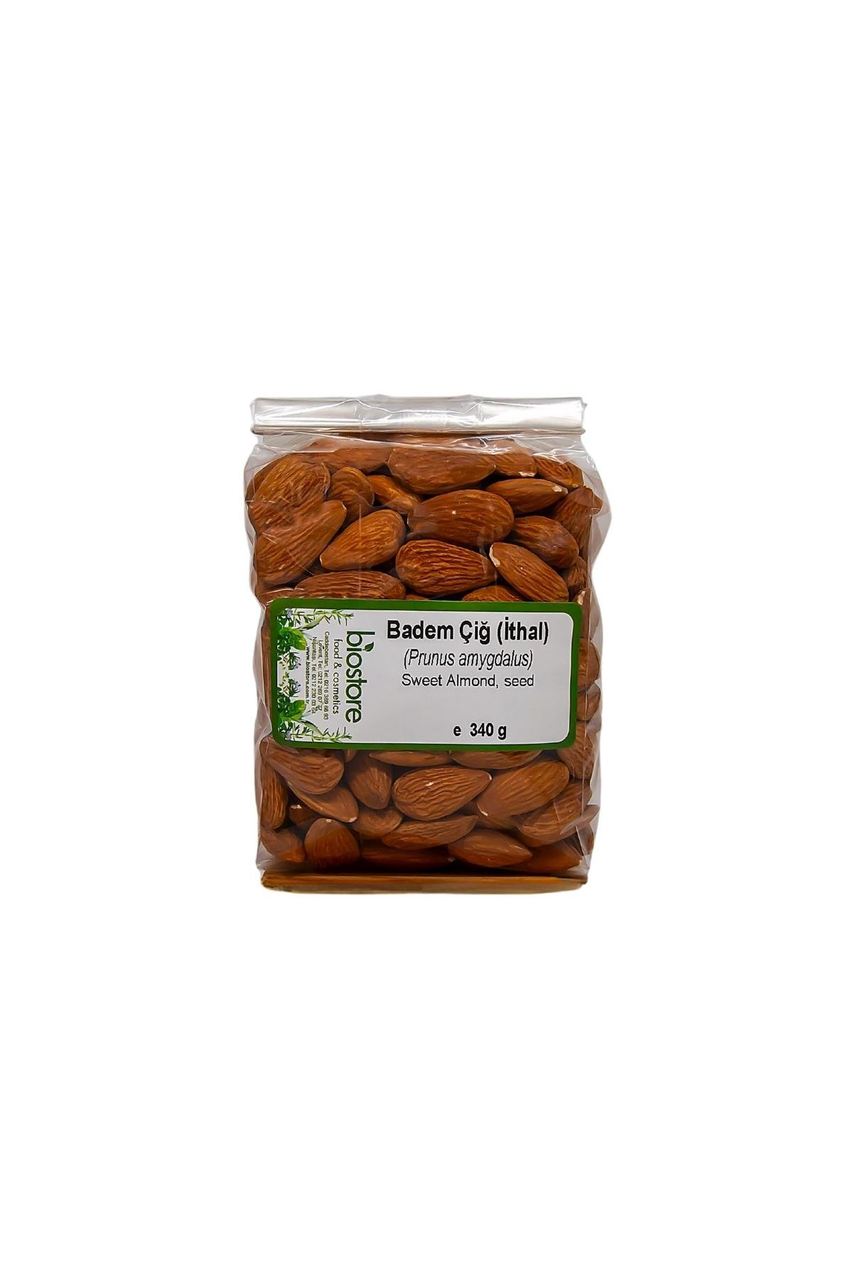İthal Çiğ Tatlı Badem 340 G