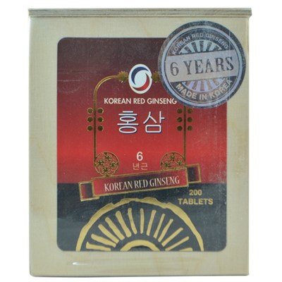 KOREAN RED GINSENG 60gr 200 TABLET