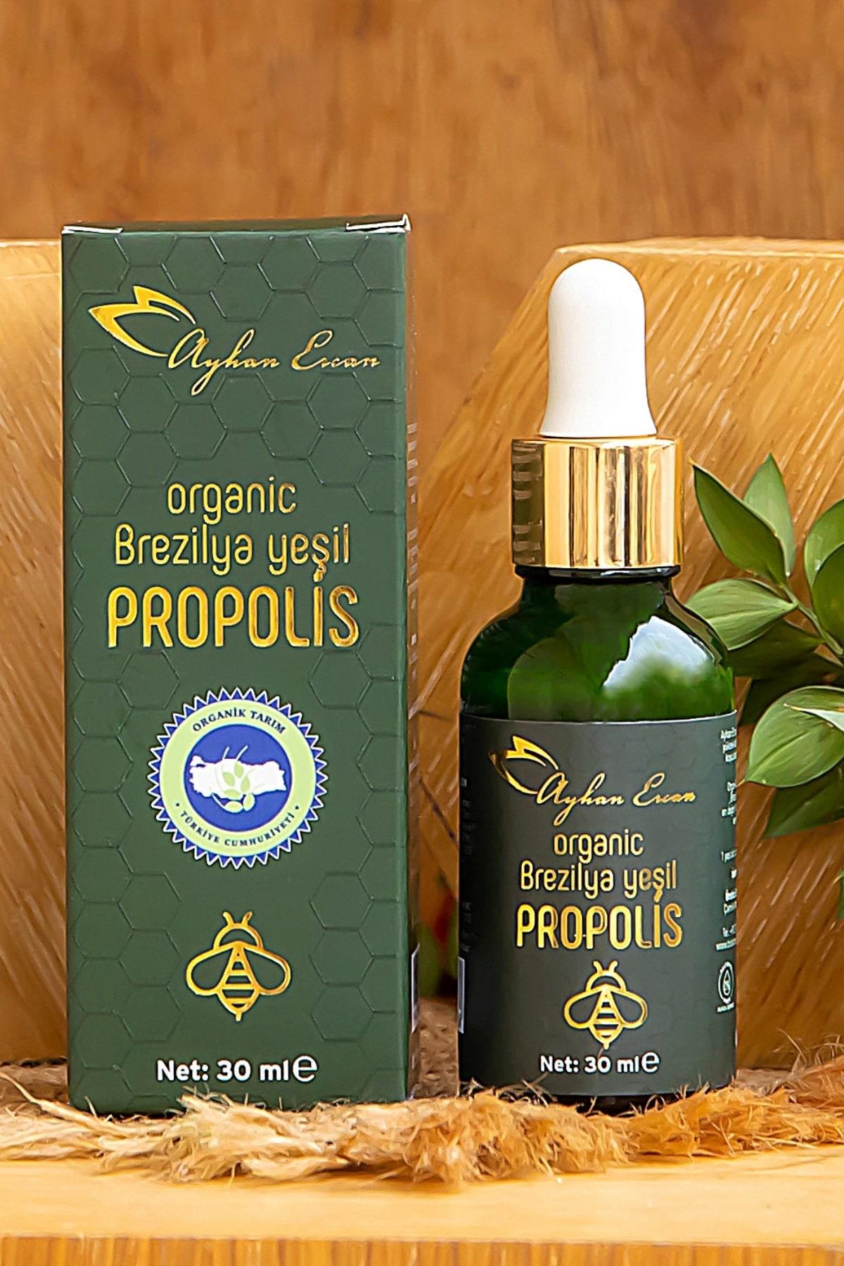Organik Brezilya Yeşil Propolis 30 ml 